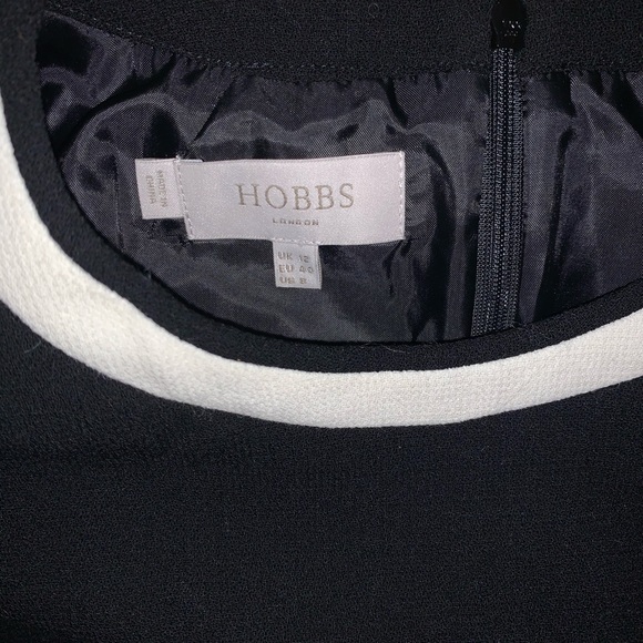 COPY - Hobbs Black and white dress - Picture 2 of 3